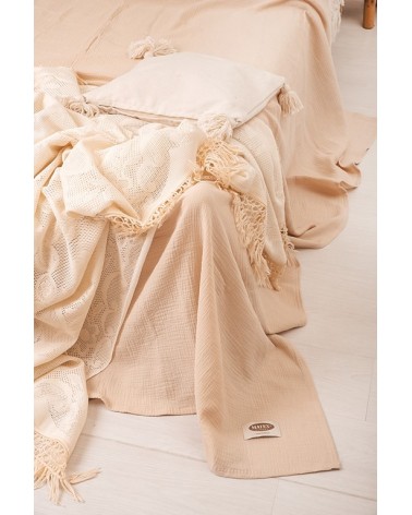 Narzuta muślinowa 240x210 cappuccino Matex