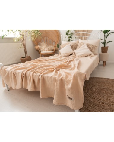 Narzuta muślinowa 240x210 cappuccino Matex