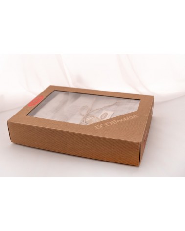 Narzuta muślinowa 240x210 popielata Matex