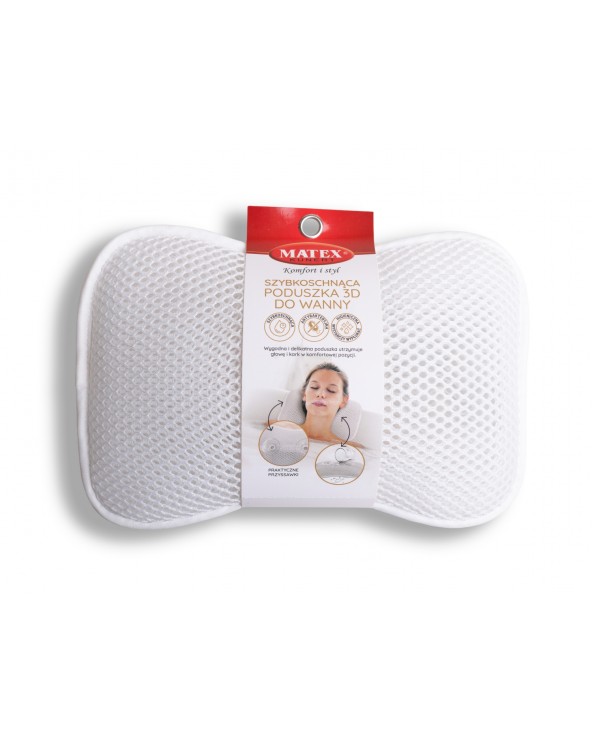 Poduszka pozycjonująca do wanny TM0300 antybakteryjna Matex