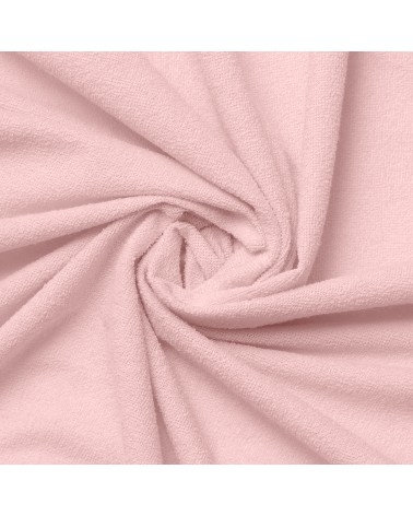 Prześcieradło nieprzemakalne frotte 160x200x20 z gumką róż kwarcowy MATEX