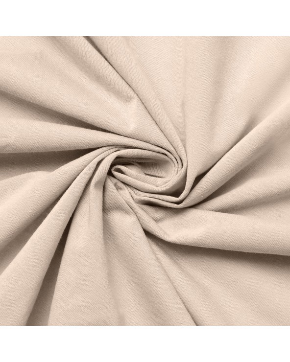 Prześcieradło nieprzemakalne jersey 160x200x20 z gumką cappuccino MATEX