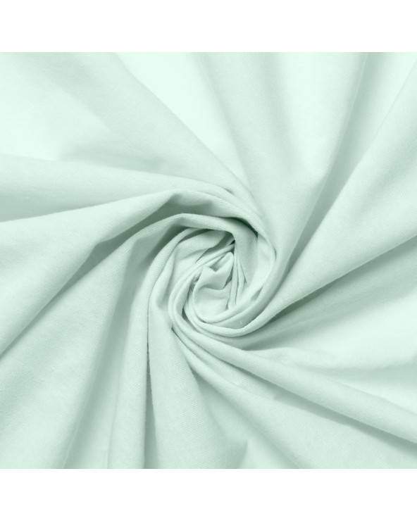 Prześcieradło nieprzemakalne jersey 90x200x20 z gumką jasnomiętowe MATEX