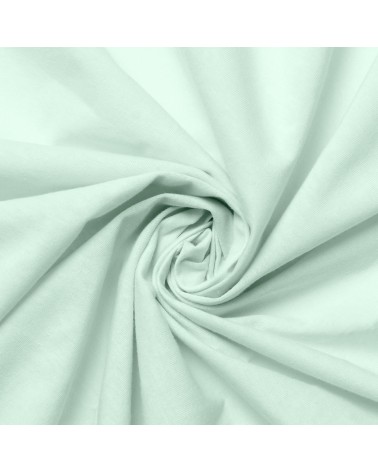 Prześcieradło nieprzemakalne jersey 90x200x20 z gumką jasnomiętowe MATEX