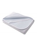 Podkład chłodzący nieprzemakalny 90x200 Frosty biały MATEX