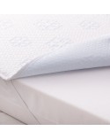 Podkład chłodzący nieprzemakalny 90x200 Frosty biały MATEX