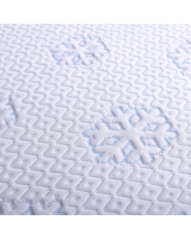 Podkład chłodzący nieprzemakalny 90x200 Frosty biały MATEX