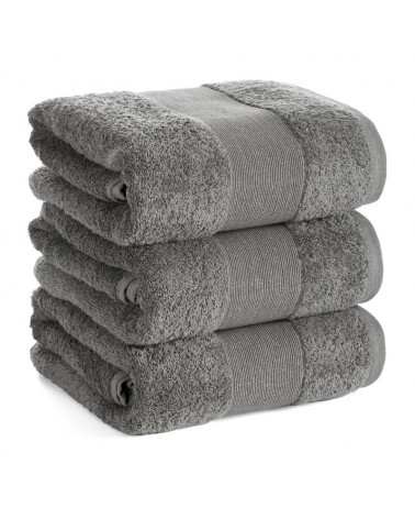 Ręcznik bawełna 70x140 Zoja stalowy Eurofirany