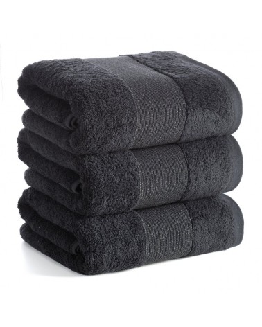 Ręcznik bawełna 70x140 Zoja czarny Eurofirany