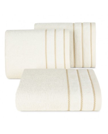 Ręcznik bawełna 70x140 Dona kremowa Eurofirany