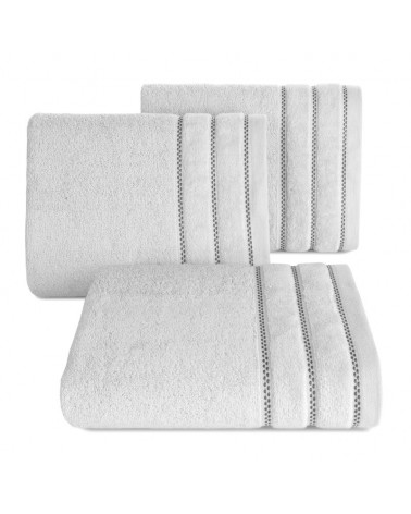 Ręcznik bawełna 30x50 Dona srebrny Eurofirany