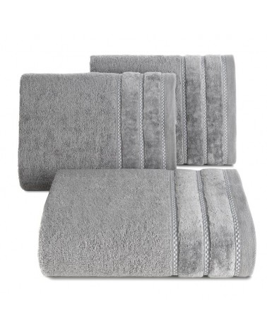 Ręcznik bawełna 30x50 Dona grafitowy Eurofirany