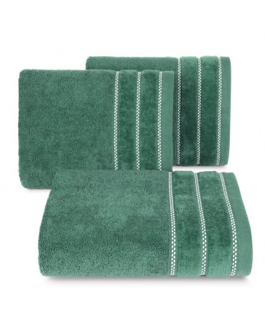 Ręcznik bawełna 30x50 Dona ciemnozielony Eurofirany