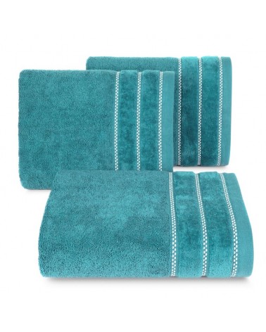 Ręcznik bawełna 30x50 Dona ciemnoturkusowy Eurofirany