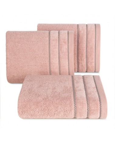 Ręcznik bawełna 30x50 Dona pudrowy Eurofirany