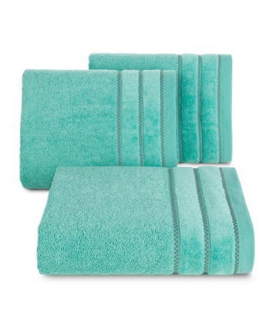 Ręcznik bawełna 30x50 Dona miętowy Eurofirany