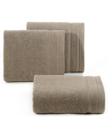 Ręcznik bawełna 70x140 Kely ciemnobeżowy Eurofirany