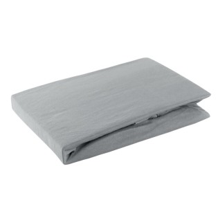 Prześcieradło wysokie bawełna jersey 160x200x30 z gumką stalowe Eurofirany