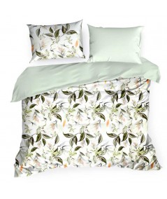 Pościel satyna bawełniana Emilia 200x220 + 2x70x80 z zamkiem