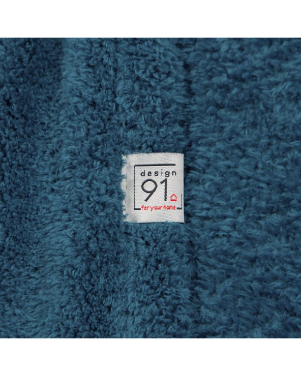 Koc pluszowy 70x160 Lori turkusowy Eurofirany 