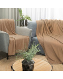 Koc z bukli baranek 150x200 Bukla beżowy Eurofirany