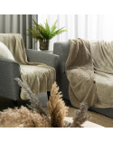 Koc sherpa baranek 200x220 Tedy beżowy Eurofirany