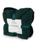 Koc sherpa baranek 70x160 Tedy ciemnozielony Eurofirany
