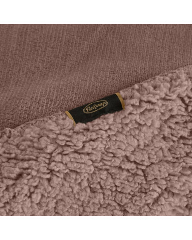 Koc sherpa baranek 70x160 Tedy mocha Eurofirany