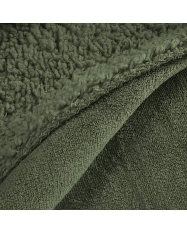 Koc sherpa baranek 150x200 Tedy oliwkowy Eurofirany