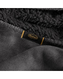 Koc sherpa baranek 200x220 Tedy stalowy Eurofirany
