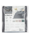 Koc bawełna 150x200 Linda granatowy Eurofirany