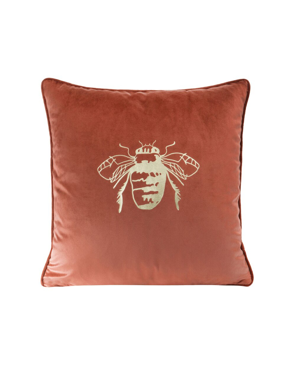 Poszewka velvet 45x45 Blink 14 ceglasta Eurofirany