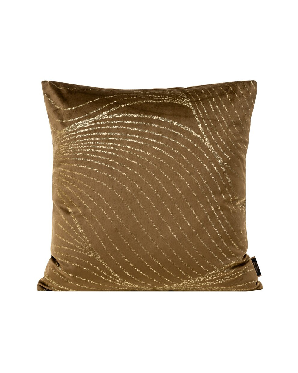 Poszewka velvet 45x45 Blink 18 brązowa Eurofirany