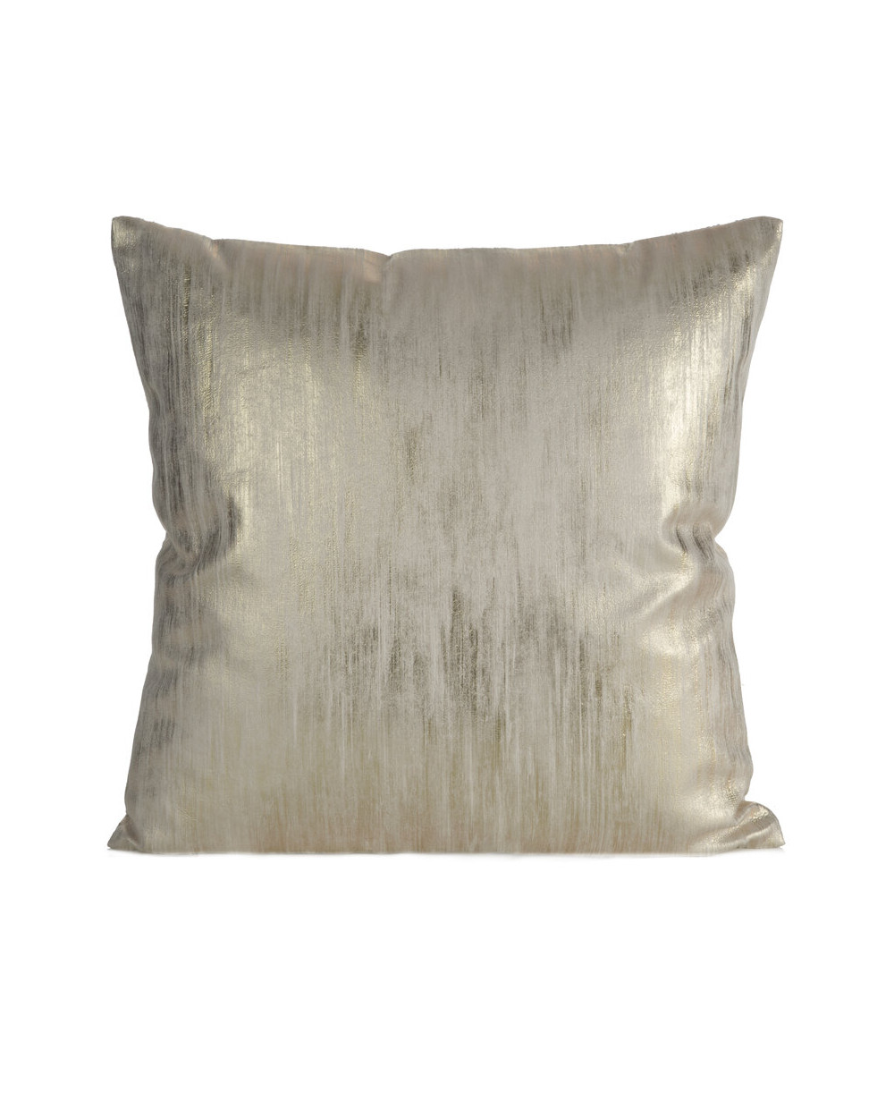 Poszewka velvet 45x45 Emila kremowa/szara Eurofirany