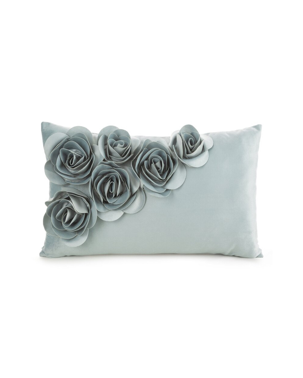 Poszewka velvet 30x50 Flores 1 miętowa Eurofirany