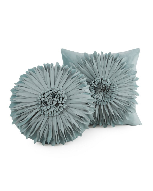 Poszewka velvet 30x50 Flores 3 miętowa Eurofirany