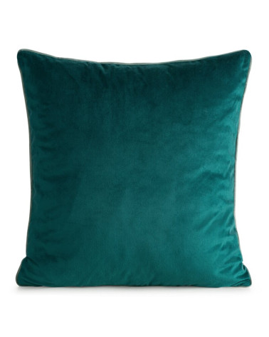 Poszewka velvet 45x45 Gaja 2 ciemnoturkusowa Eurofirany