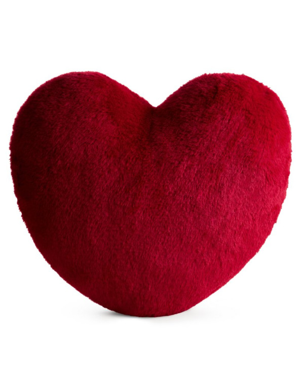 Poduszka dekoracyjna serce 45x45 Heart czerwona Eurofirnay