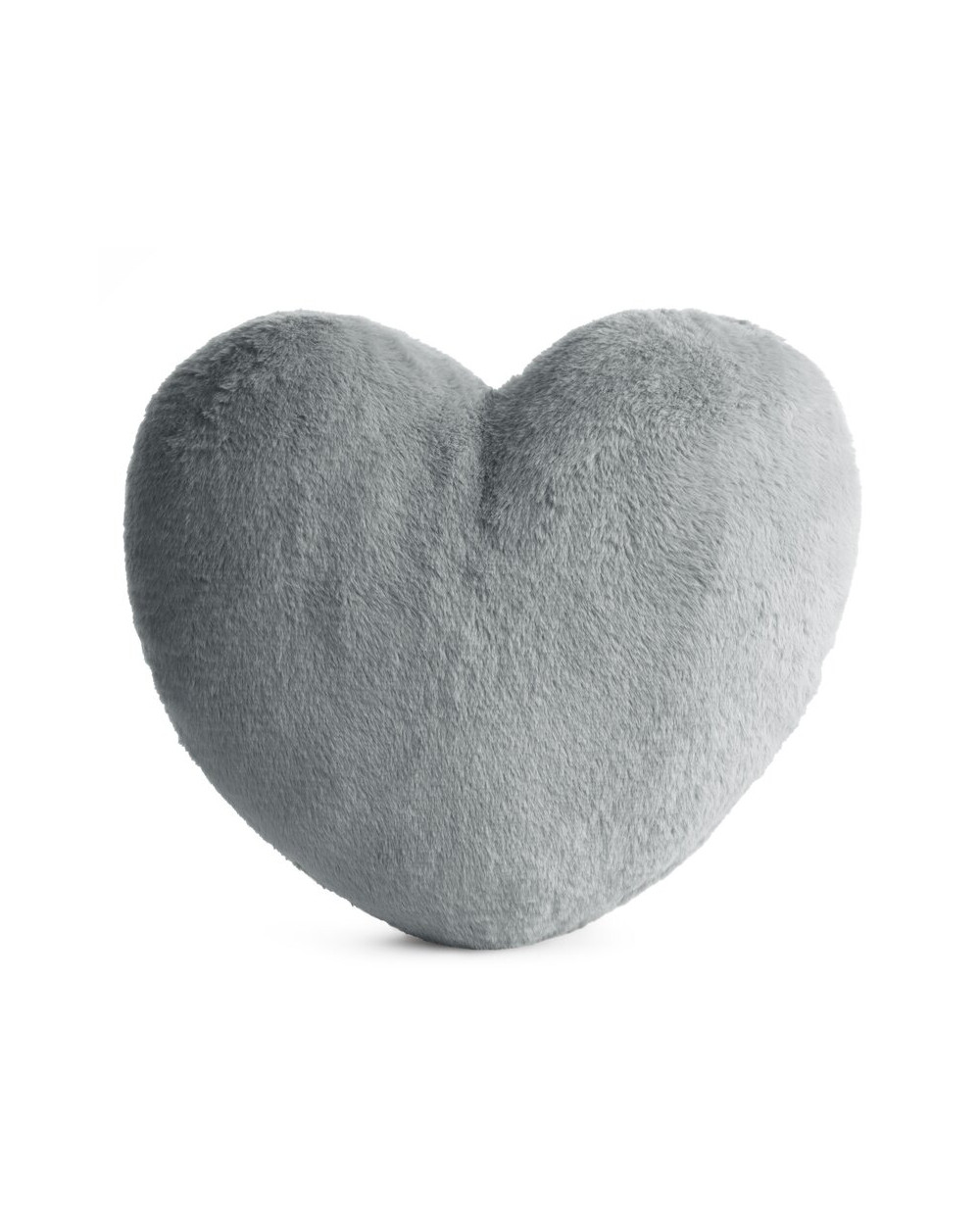 Poduszka dekoracyjna serce 45x45 Heart srebrna Eurofirnay