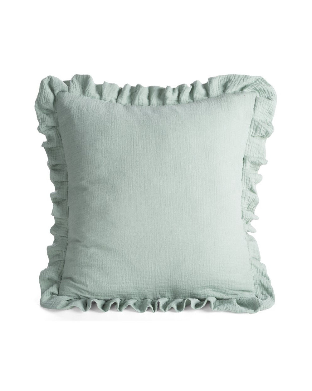 Poszewka muślinowa 45x45 Muslin 1 miętowa Eurofirany