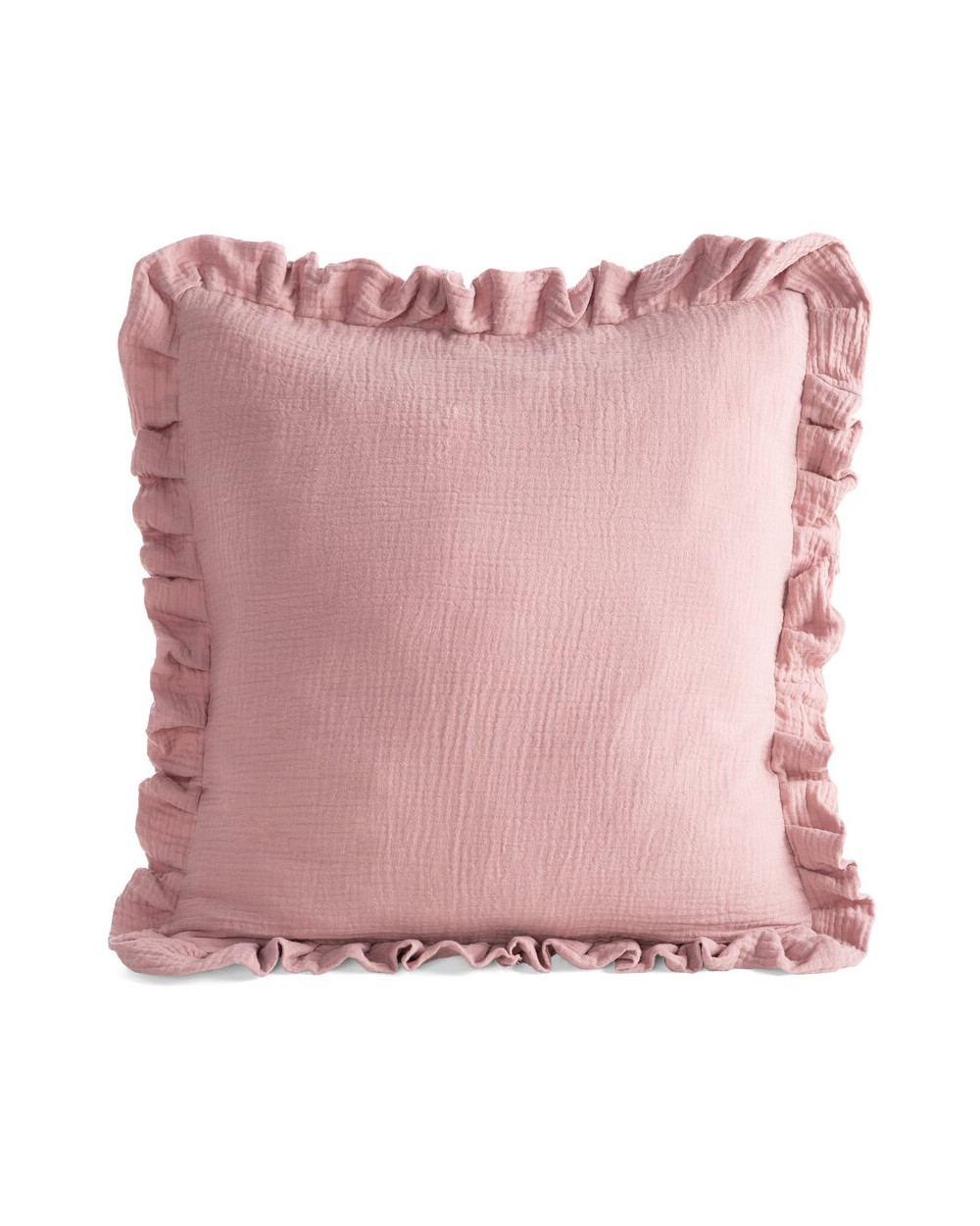 Poszewka muślinowa 45x45 Muslin 1 pudrowa Eurofirany