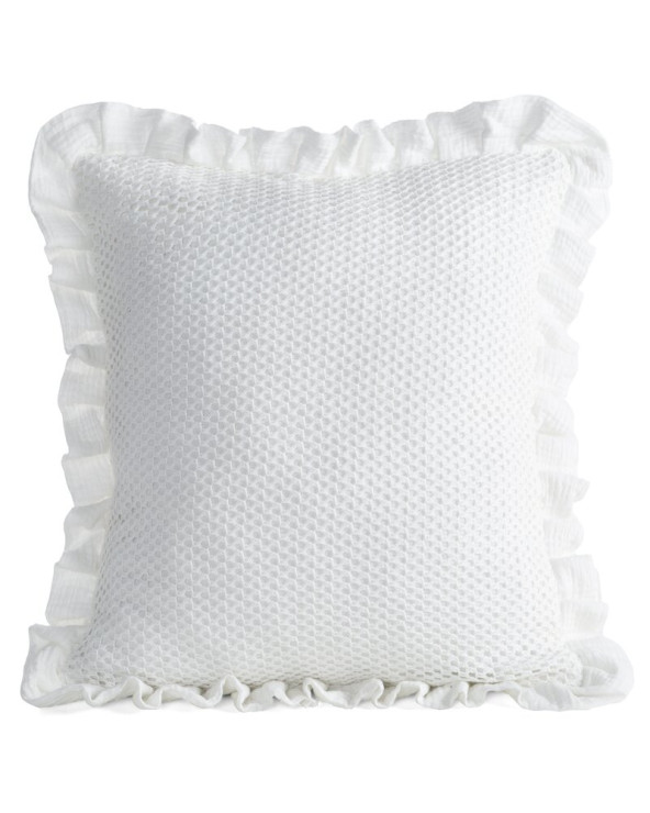 Poszewka muślinowa 45x45 Muslin 2 biała Eurofirany