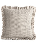 Poszewka muślinowa 45x45 Muslin 2 beżowa Eurofirany