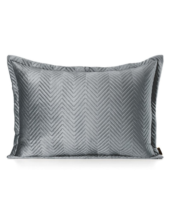 Poszewka velvet 50x70 Sofia grafirowa Eurofirany