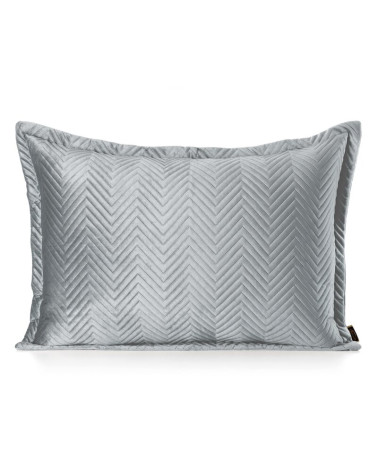 Poszewka velvet 50x70 Sofia srebrna Eurofirany