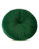 Poduszka dekoracyjna okrągła velvet 40cm Velvet 68D ciemnozielona Eurofirany