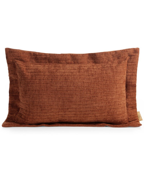 Poszewka pluszowa 40x60 Elegant 1 ceglasta Eurofirany