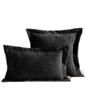 Poszewka pluszowa 40x60 Elegant 1 czarna Eurofirany