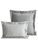 Poszewka pluszowa 40x60 Elegant 1 srebrna Eurofirany