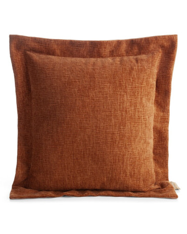 Poszewka pluszowa 55x55 Elegant 2 ceglasta Eurofirany